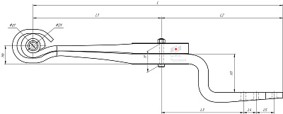 Полурессора для BPW, аналог 05.082.12.64.0 2 листа